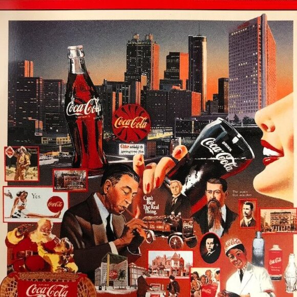 NWOT Coca Cola 'Over 100 Years of Refreshment' 1000pc Puzzle in Collectible Tin - Picture 4 of 12